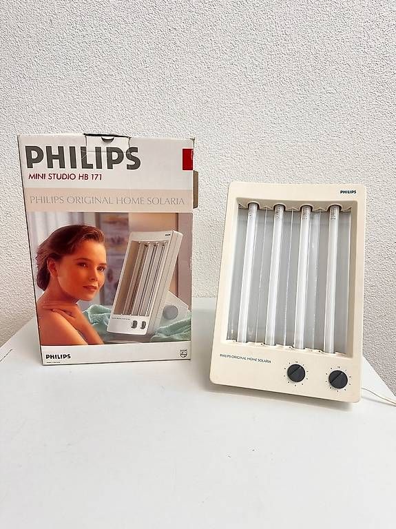 Philips Solarium: Vintage Philips Gesichtssolarium HB 171 – Usato da Obernau venduto da Arche_Noah_Brocki 1
