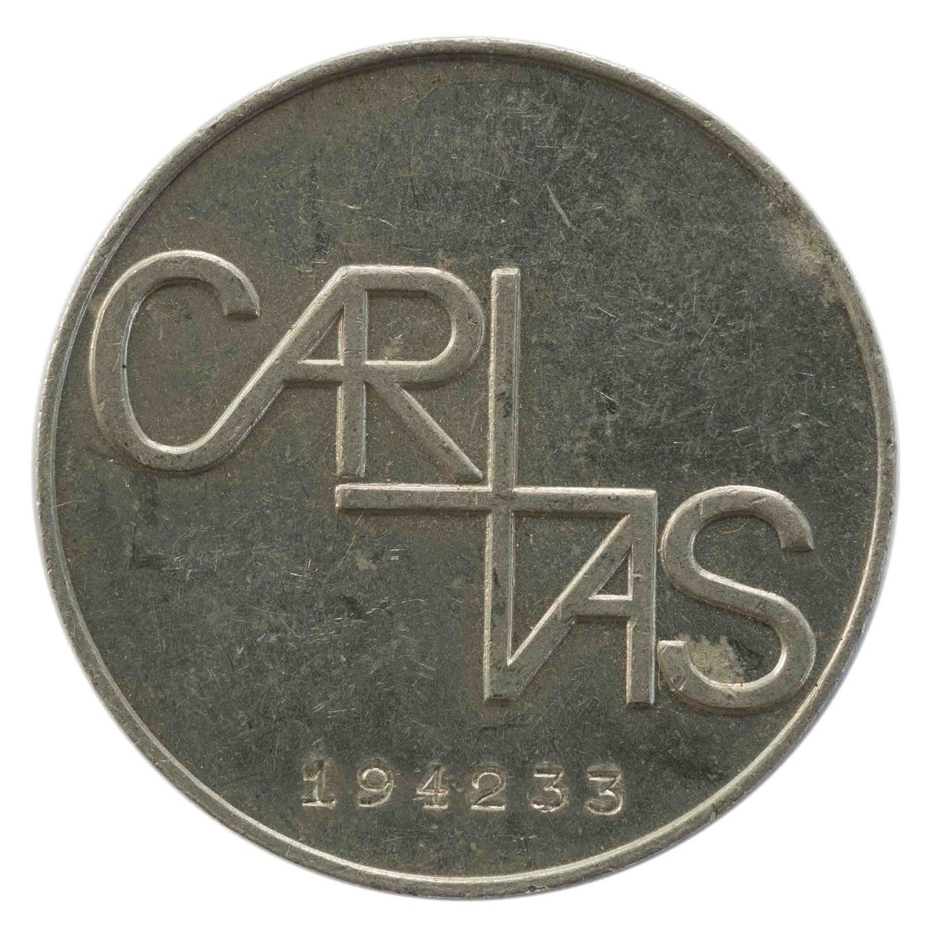 Medaglie: Jeton 1965 CARITAS – Usato da Rotkreuz venduto da Swiss-Coins 1