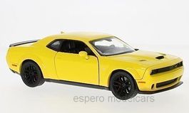 Dodge Challenger SRT Hellcat Wide Body 2018 gelb / schwarz