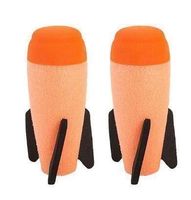 2 x Weiche Raketen für Nerf - 2 x Missiles souples pour Nerf