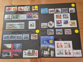 CH-Briefmarken aus 2011 alle mit ET-STempel Schanzenpost