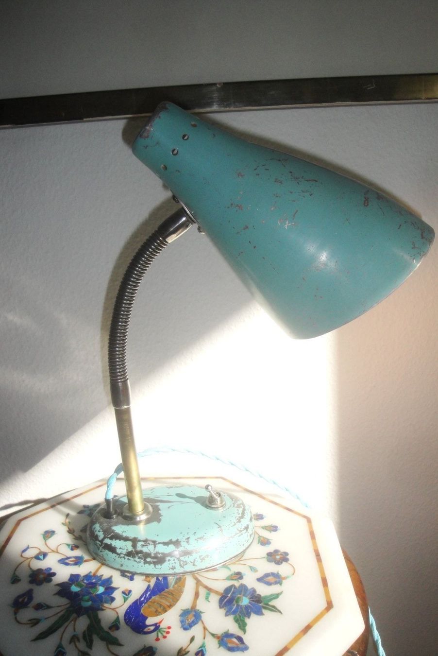 Lampade: Tischleuchte aus Metall – Usato da Zürich venduto da Paykan 2