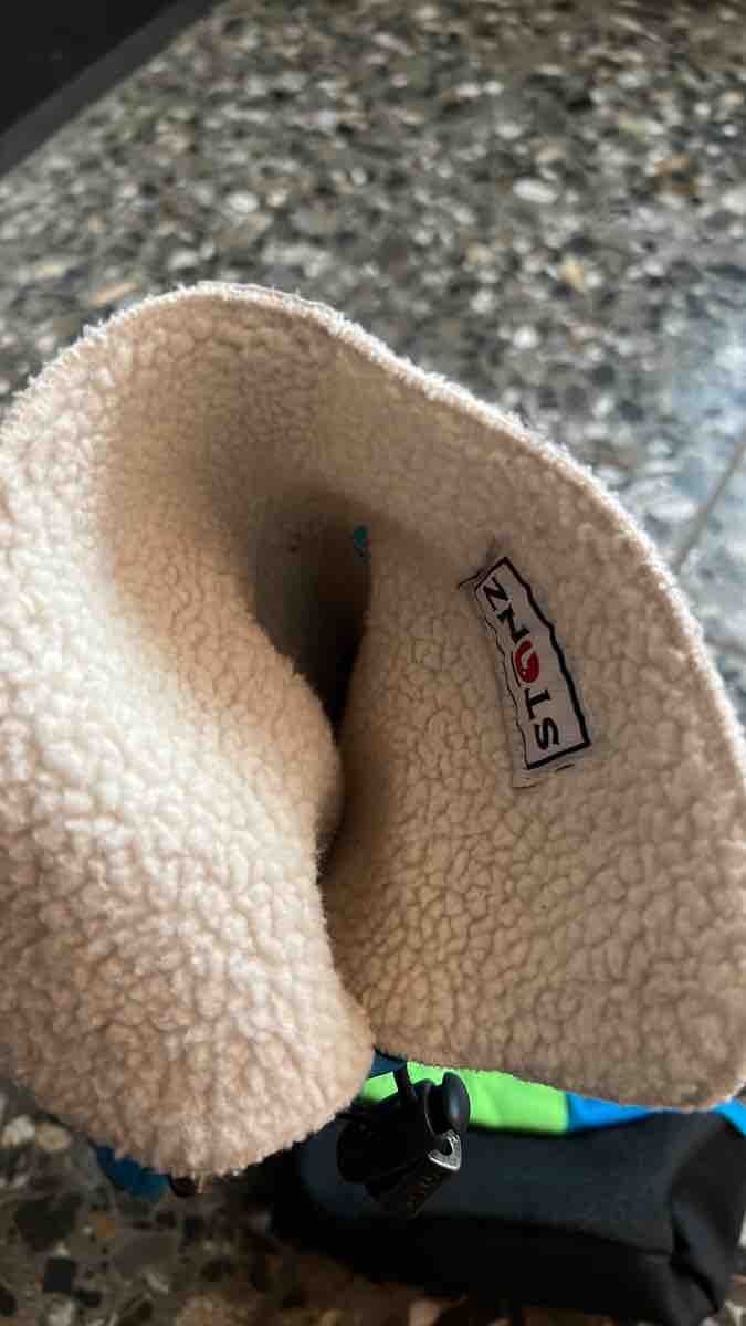 Stonz Scarpe per ragazzi: Stonz Booties Winterschuhe Grösse Large blau – Nuovo (secondo la descrizione) da Remigen venduto da Ssurly 2