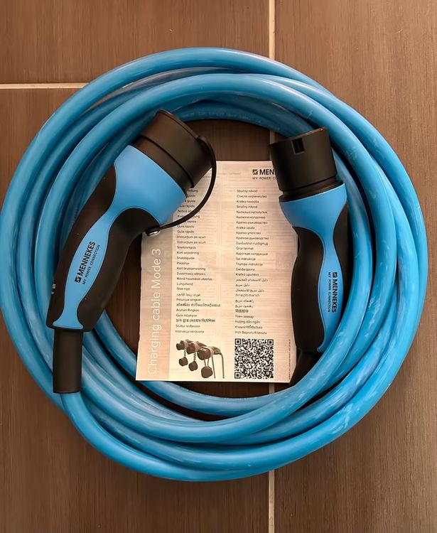 Mennekes Ladekabel Typ 2