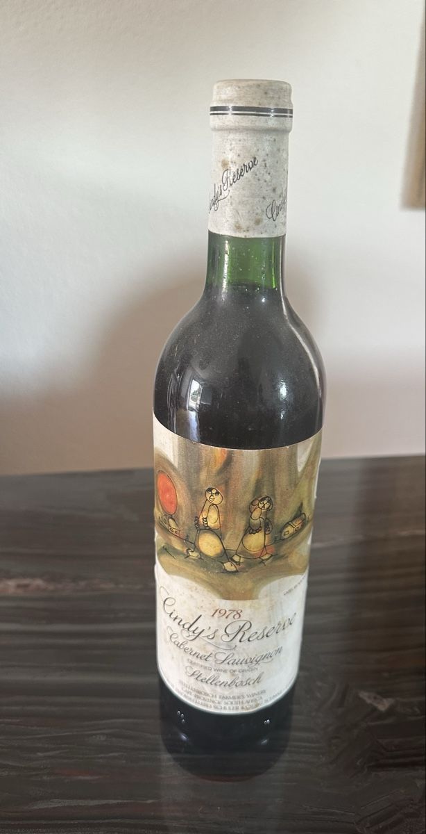 Wein: Cindys Reserve 1978 – Neu (gemäss Beschreibung) aus Emmenbrücke von audi1998