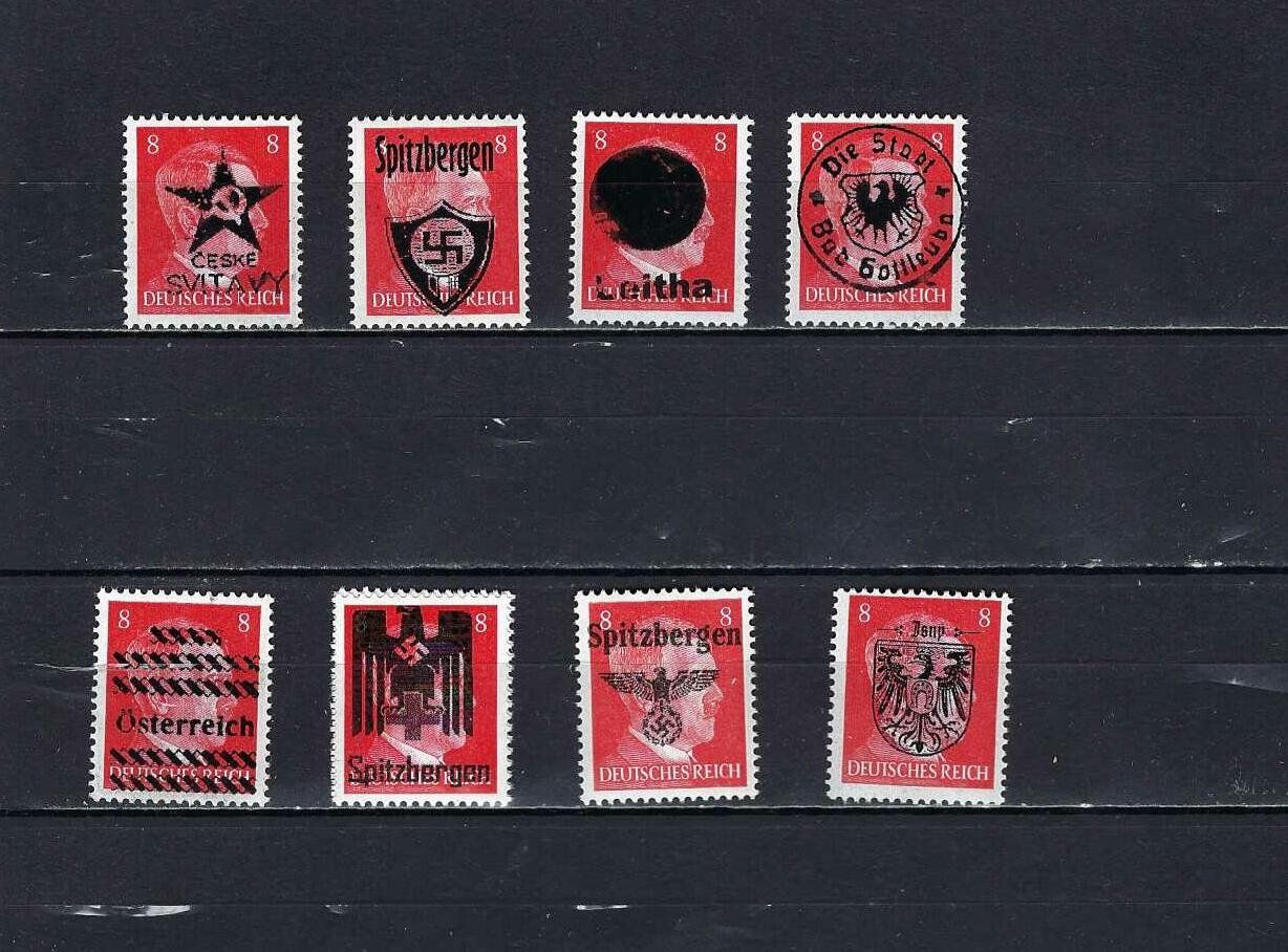 Tutti i francobolli: Hitler mit Aufdruck ** – Nuovo e nell'imballaggio originale da Altstätten SG venduto da Nandodax