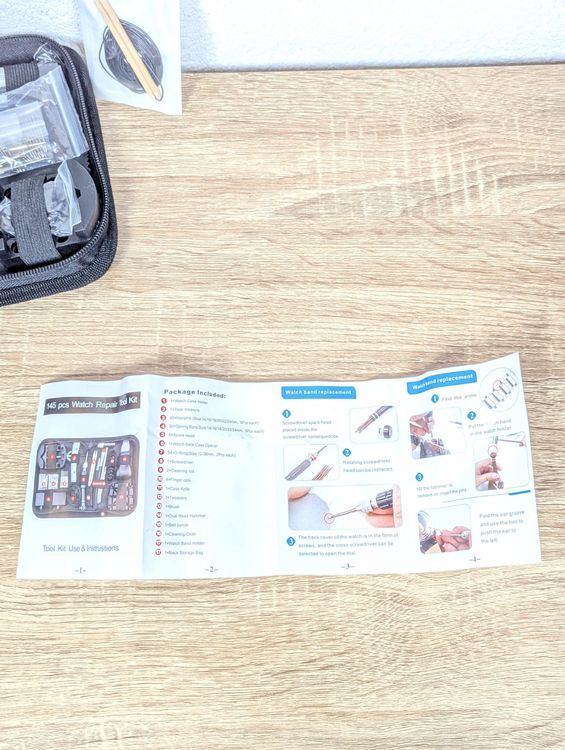 Kit de réparation de montres 145 pièces - Neuf (Neuf avec emballage d ...