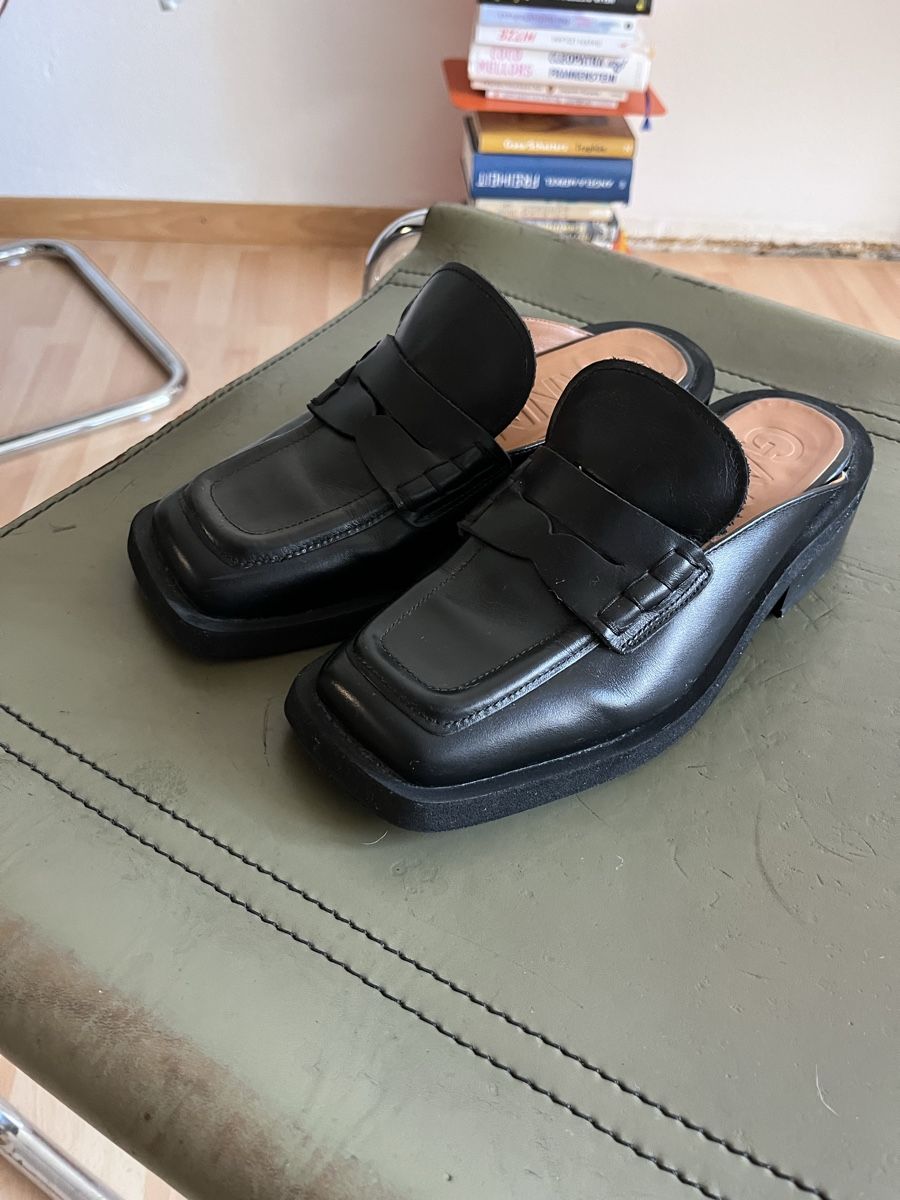 Ganni Scarpe da donna: Offene Ganni Loafer Grösse 40 Leder – Usato da Zürich venduto da ceu_2mcv 3