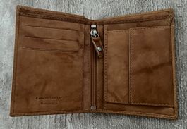 Leder Portemonnaie