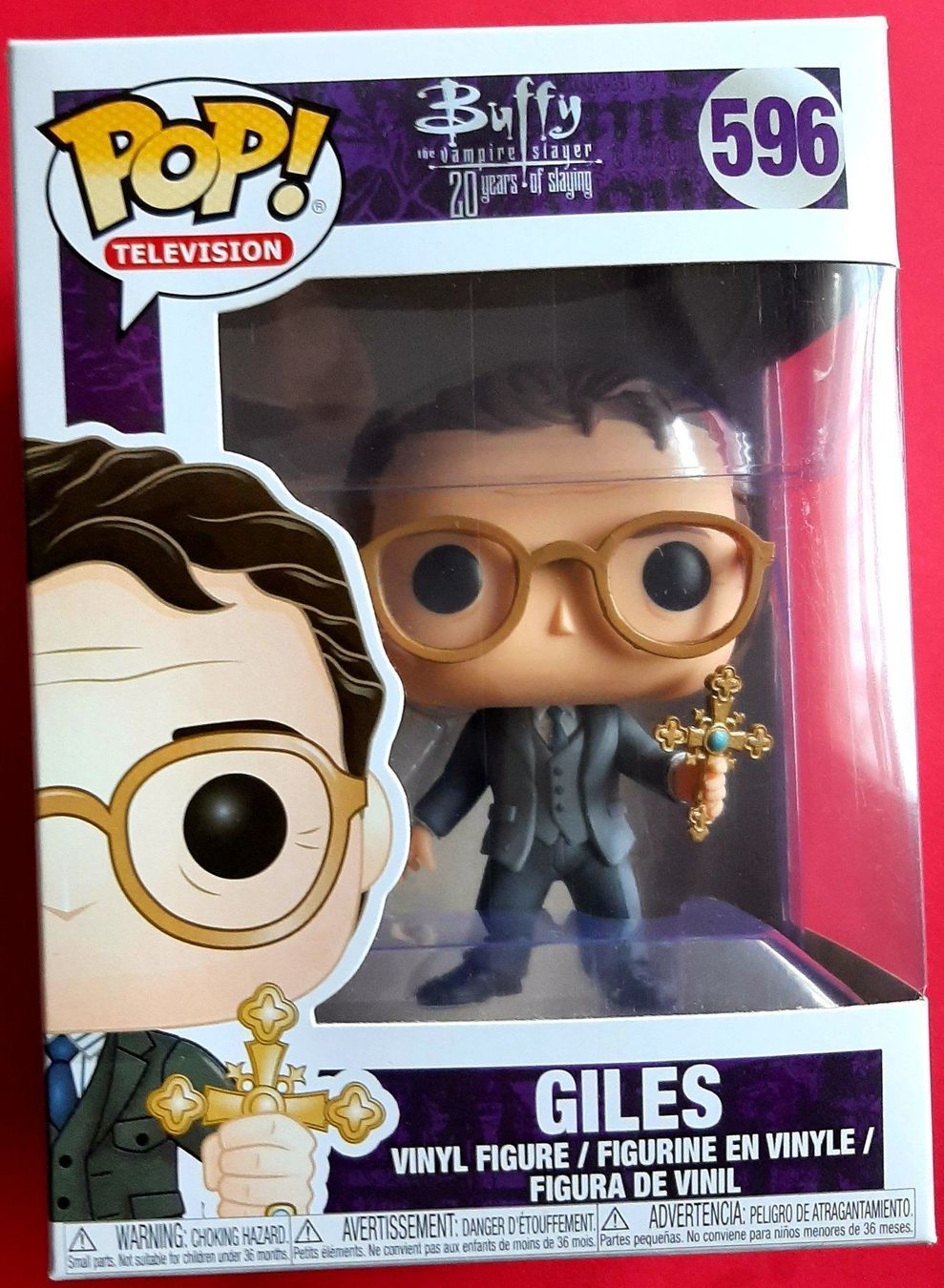 Funko Statuette: Funko Pop Buffy the Vampire Slayer Giles – Nuovo e nell'imballaggio originale da Montet (Glâne) venduto da KOADA