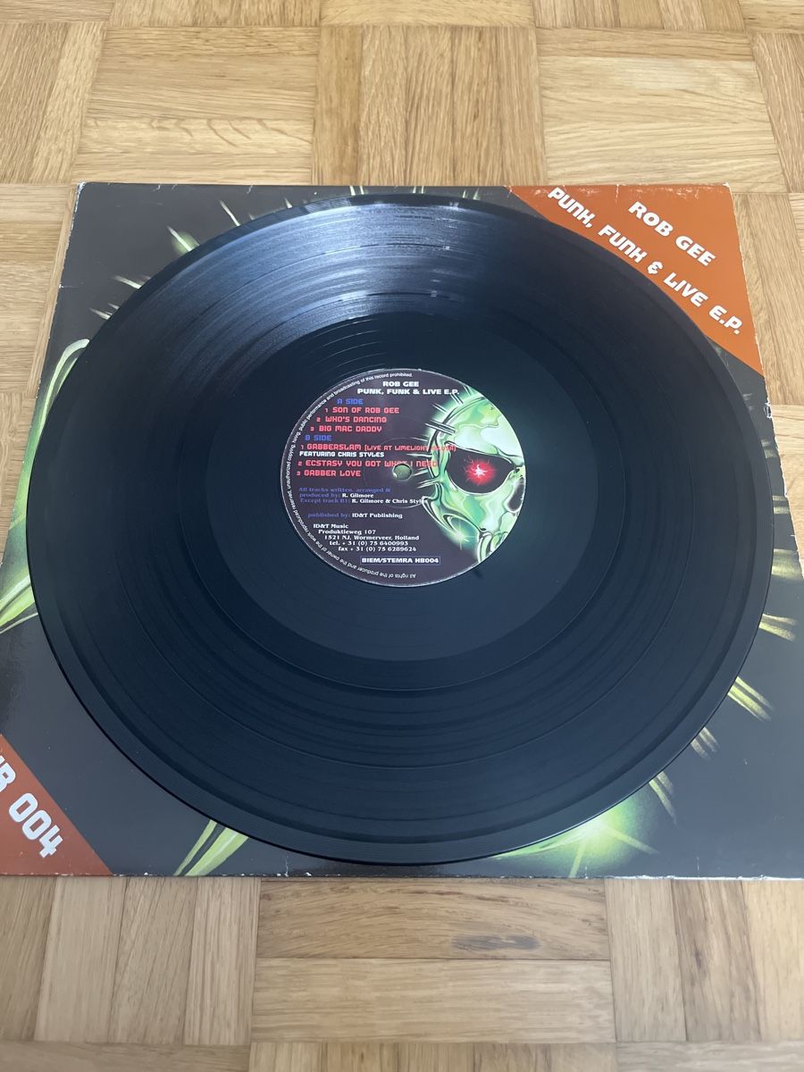 Dischi in vinile: Rob Gee Hardcore / Gabber Vinyl – Usato da Wangen b. Olten venduto da break72 2