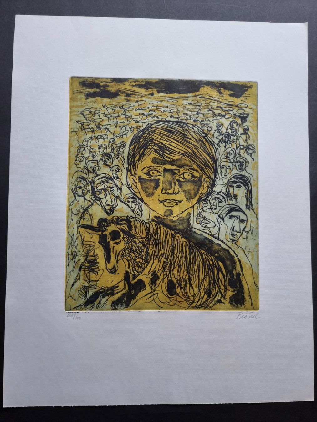 Grafiken & Lithographien: RIA EXEL RADIERUNG SIGNIERT NUMMERIERT – Gebraucht aus Gersau von grafik-kunst 2