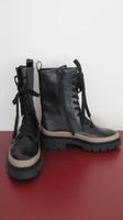 Gabor Schnürstiefel, schwarz-beige, Gr. 37.5, neu mit Etiket