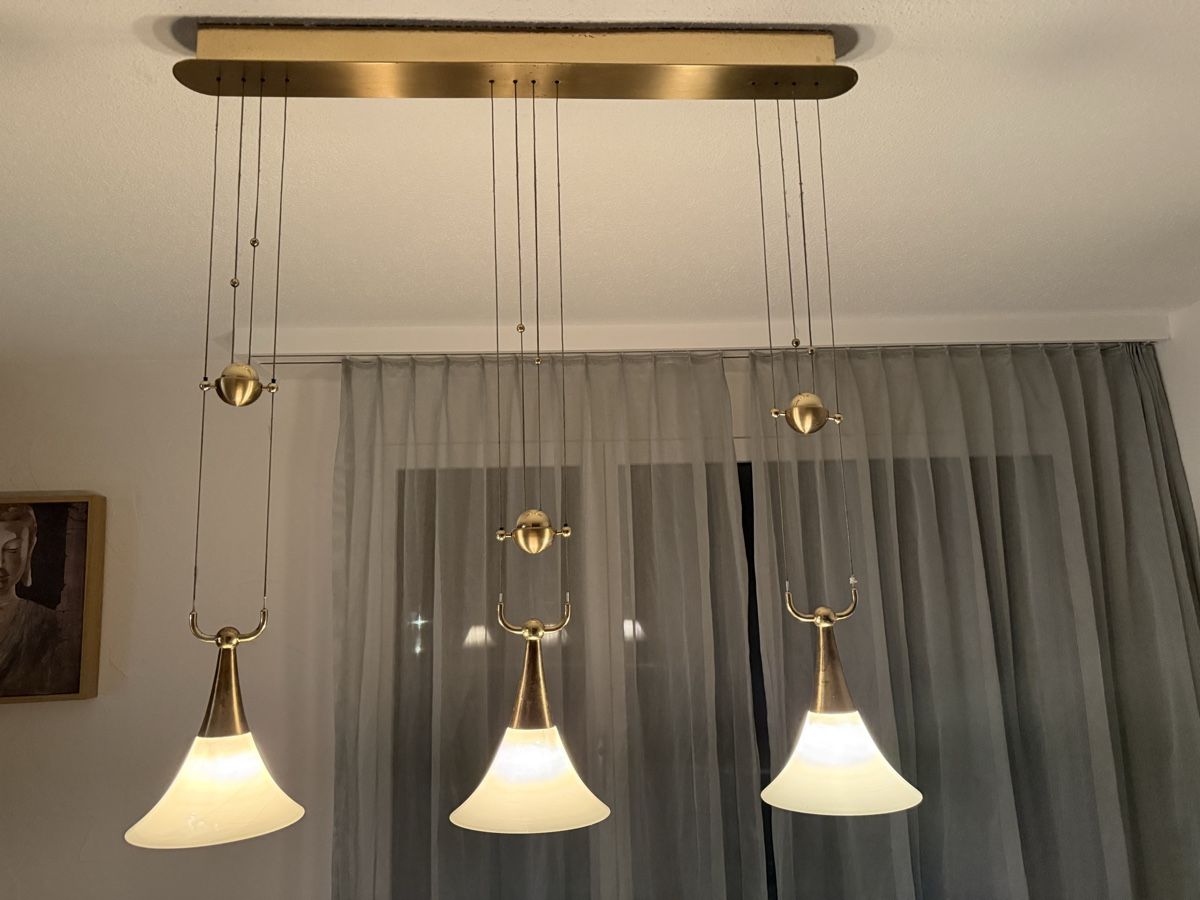 Kronleuchter & Deckenlampen: Vintage Pendelleuchte – Gebraucht aus Hirzel von DeborahO