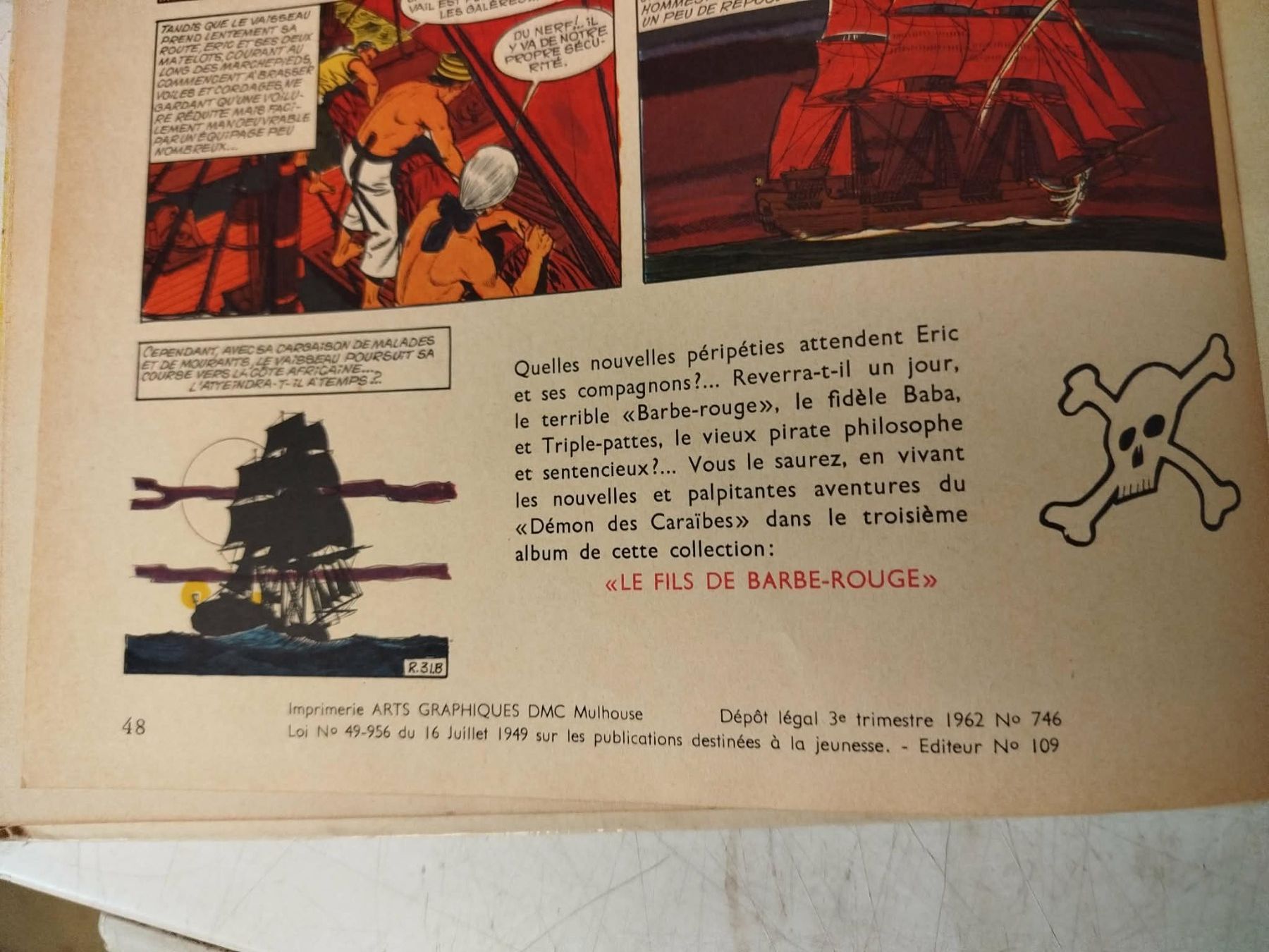 Fumetti: BD Le Roi Des Sept Mers – Usato da La Chaux-de-Fonds venduto da Emmaus2300CDF 7