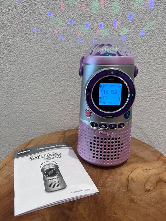 VTech KidiMagic Music Speaker Bluetooth disco led kinder (Gebraucht) in ...