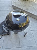 Kugelgrill Weber Holzkohlegrill mit Abdeckhaube schwarz