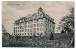 Gossau SG, kath. Primarschulhaus, um 1920