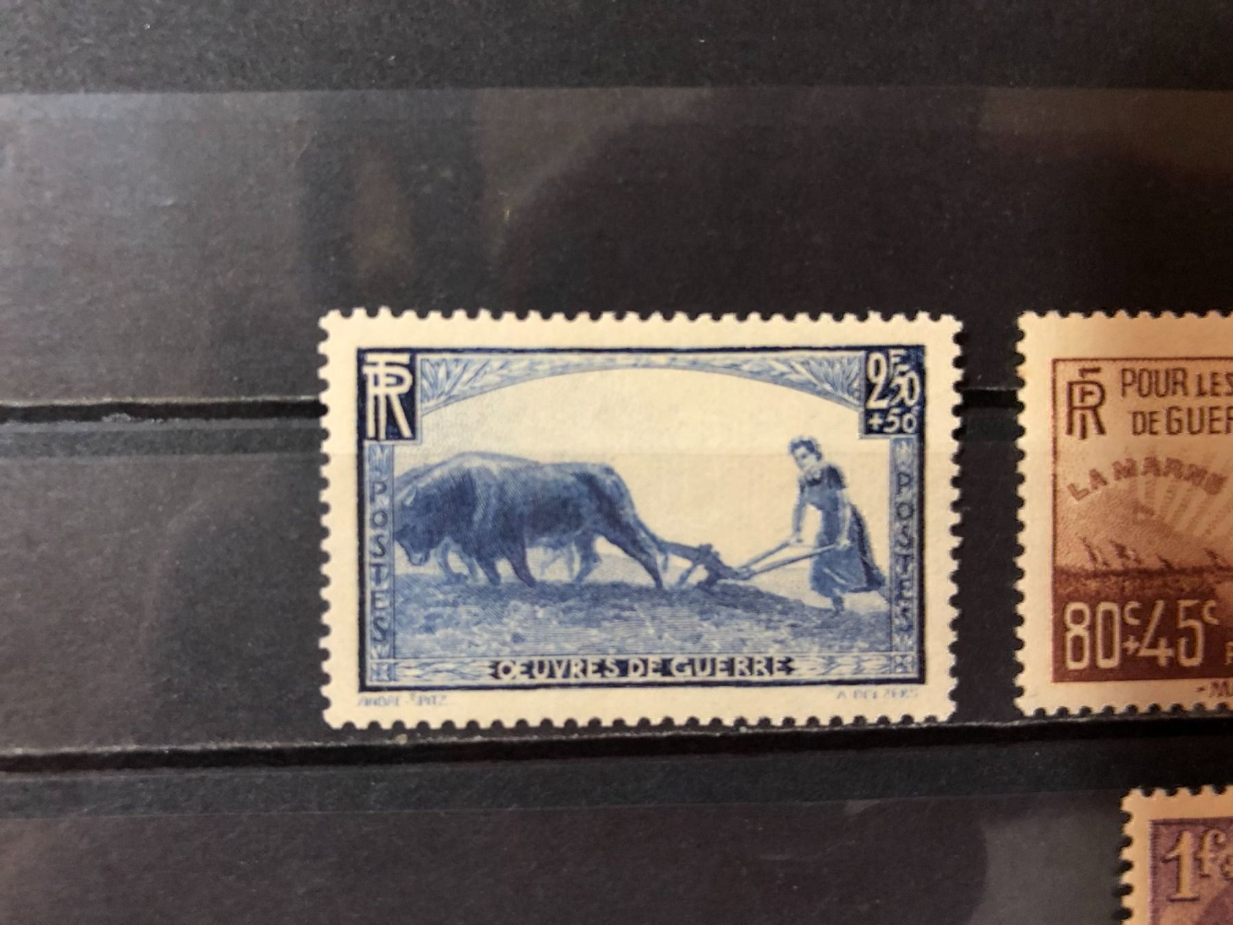 Alle Briefmarken: Oeuvres de guerre x4 1940 Neufs** – Neu und originalverpackt aus Lausanne von ffhoud 1