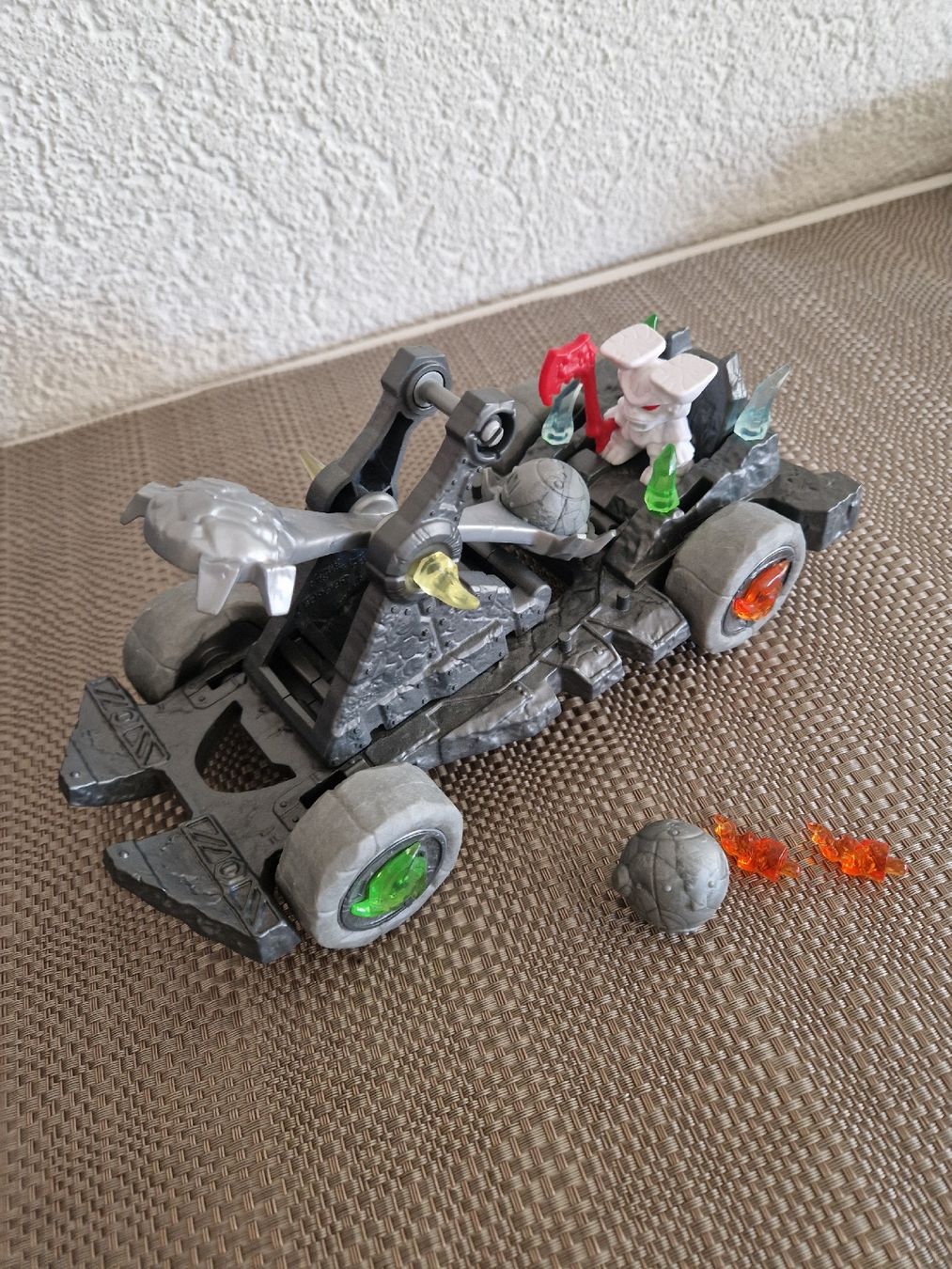 Schleich Giocattoli: Schleich Eldrador Mini Creatures Katapult mit Figur 42618 – Usato da Rupperswil venduto da lenzburg02