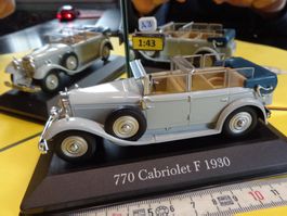 Mercedes 770 Cabrialet f 1930  1-43 (mit Box) IXO  (A3)