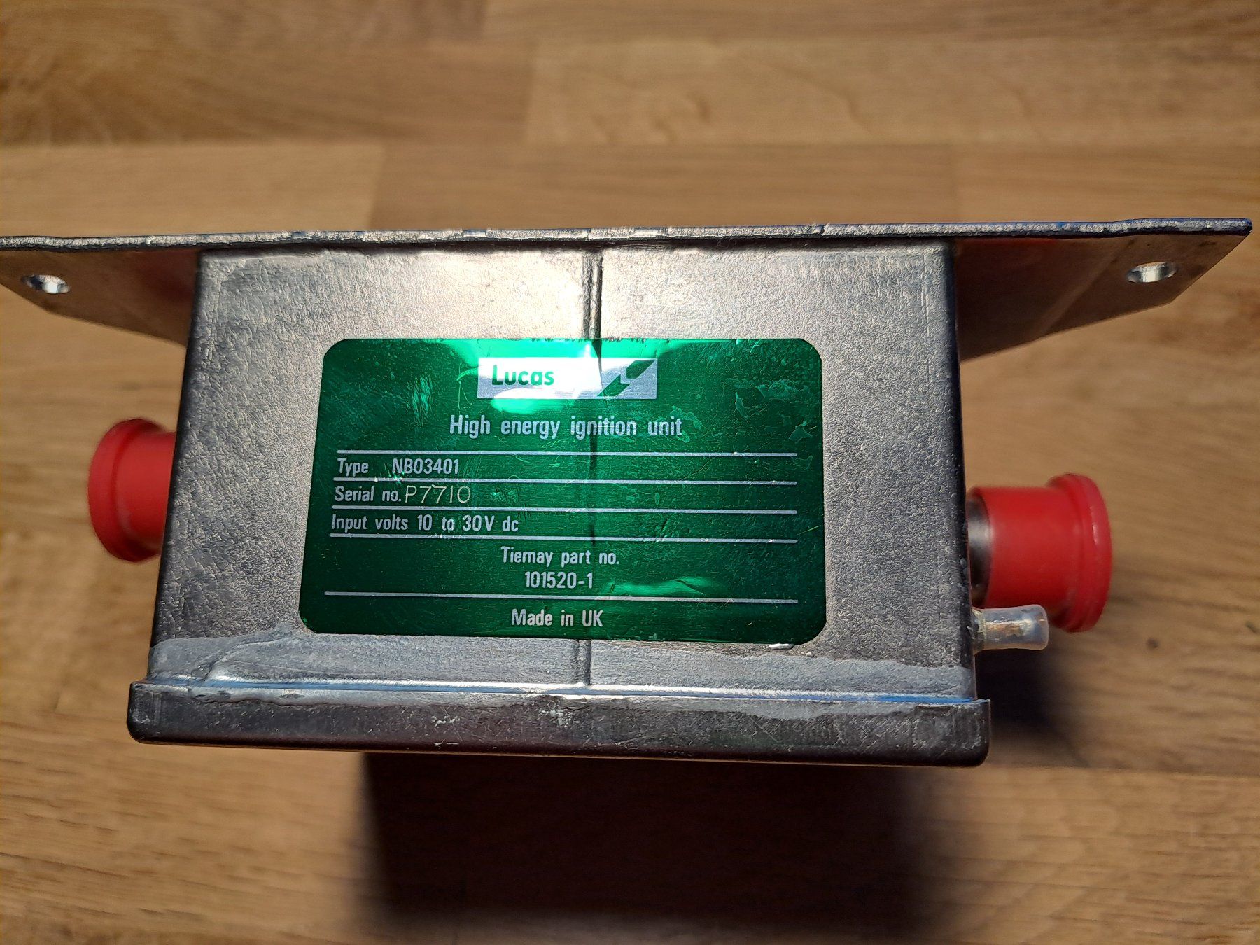 Componenti elettronici: Ignition Unit - Lucas P7710 - for Gasturbine Engines – Usato da Rieden AG venduto da Werkstattlaedeli 1