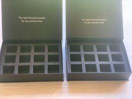 2x Doonails Box Aufbewahrungsbox leer schwarz