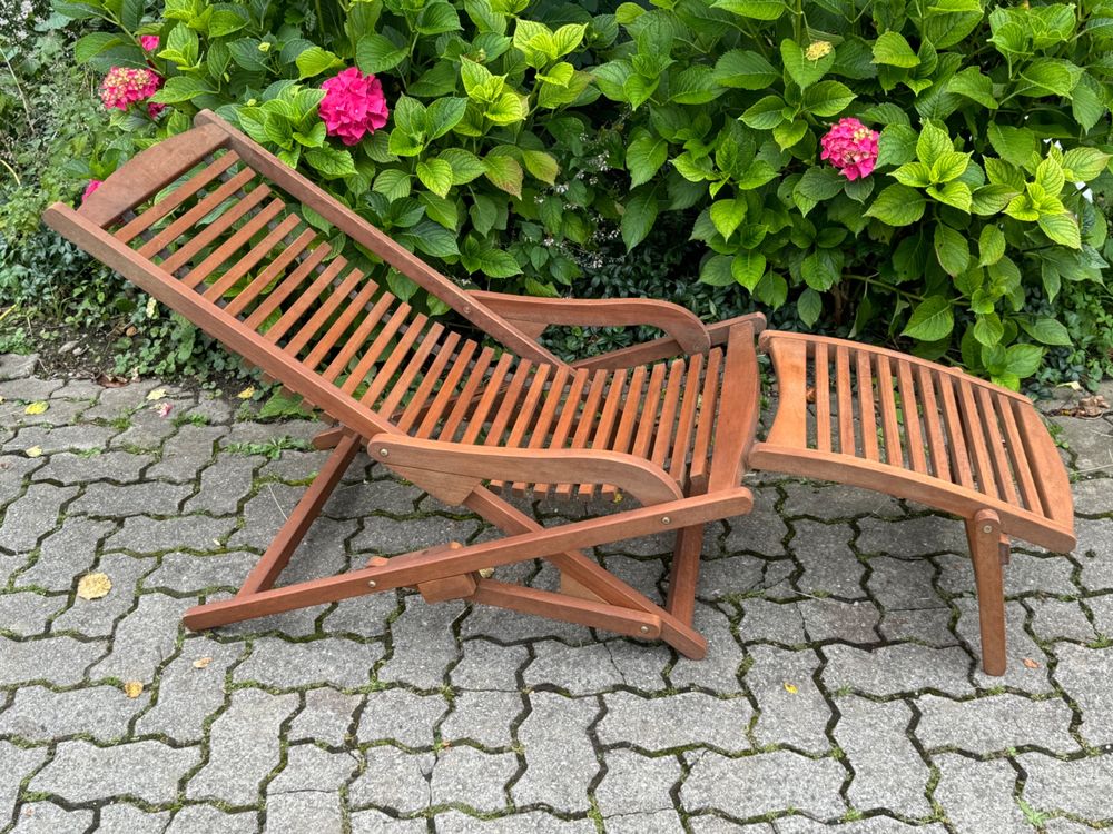 Wunderbar Gartenliege Holz Danisches Bettenlager Ebenbild