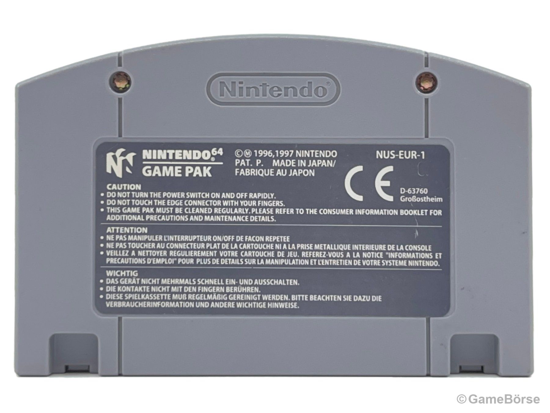 Nintendo Giochi: N64 Hexen – Usato da Stettfurt venduto da GameBoerse 1