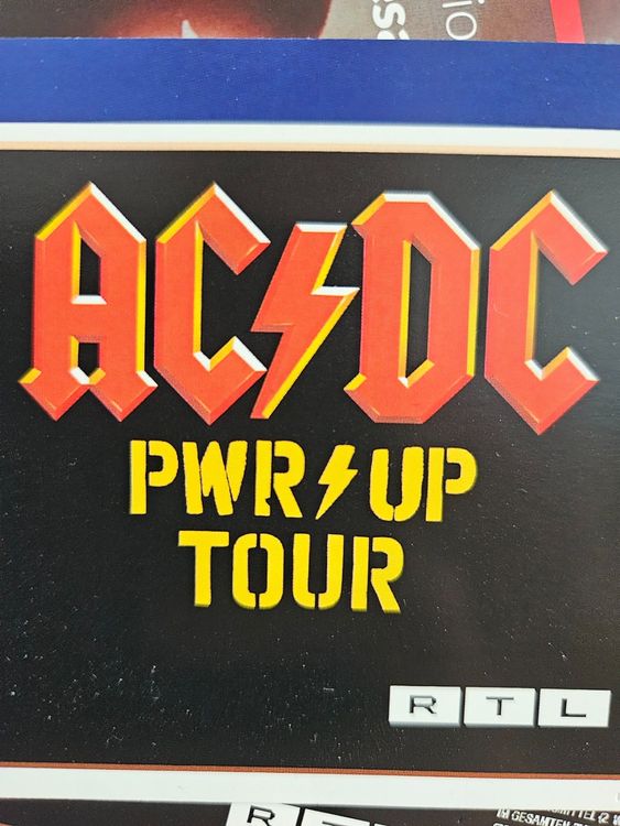 AC/DC PWR UP Tour Ticket (Neu und originalverpackt) in für CHF 100 ...