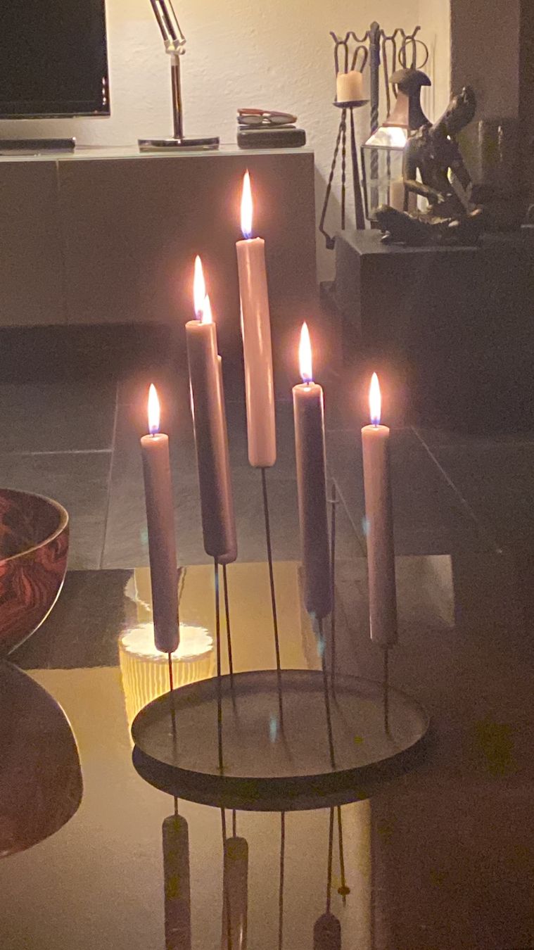 Kerzenständer: Kerzenständer Candle Pin Multi (Schwarz) – Gebraucht aus Niederglatt ZH von neunzehn82
