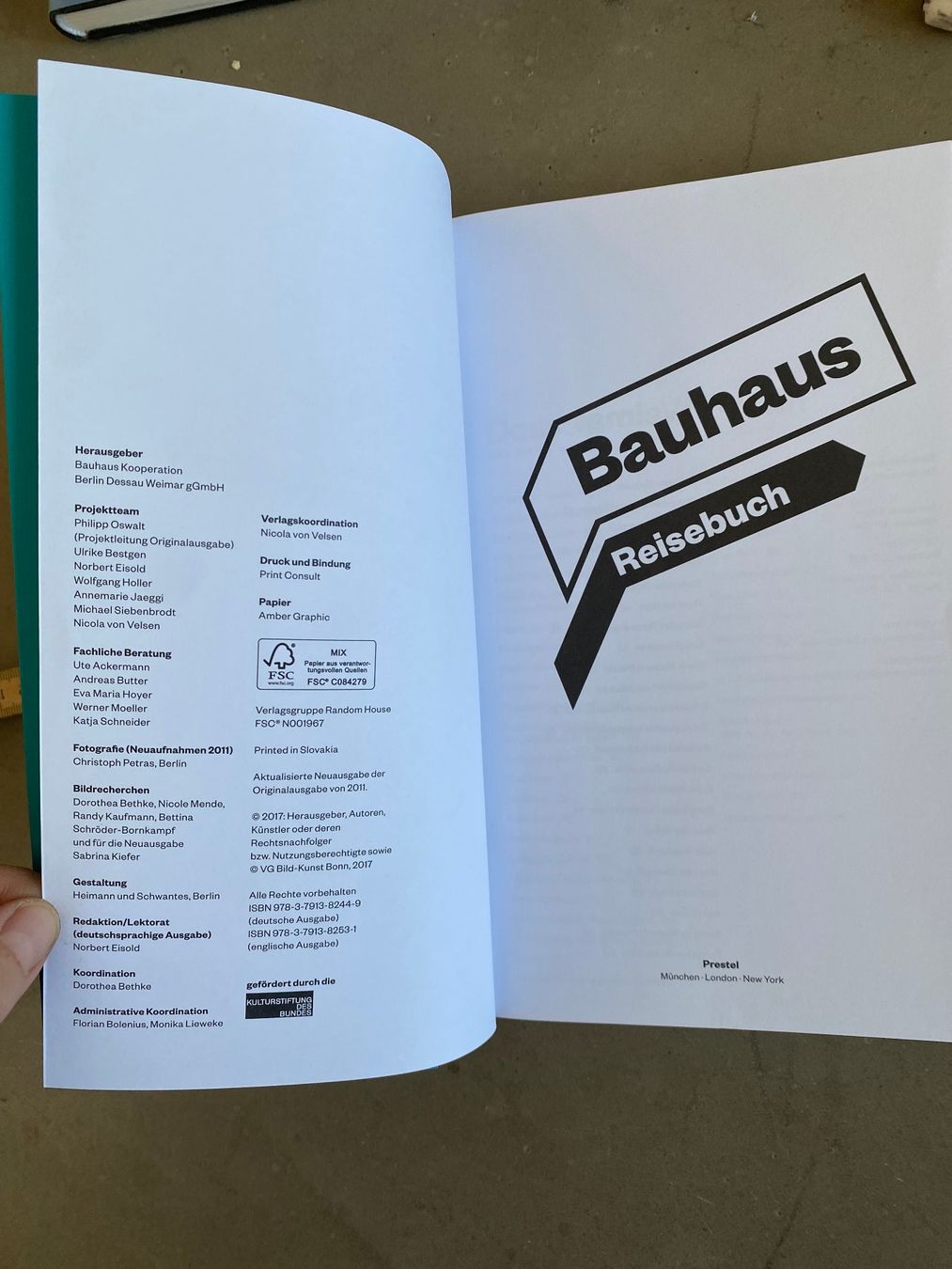 Libri: Das Bauhaus-Reisebuch Weimar Dessau Berlin – Usato da Zürich venduto da fritzfranzantoni 1