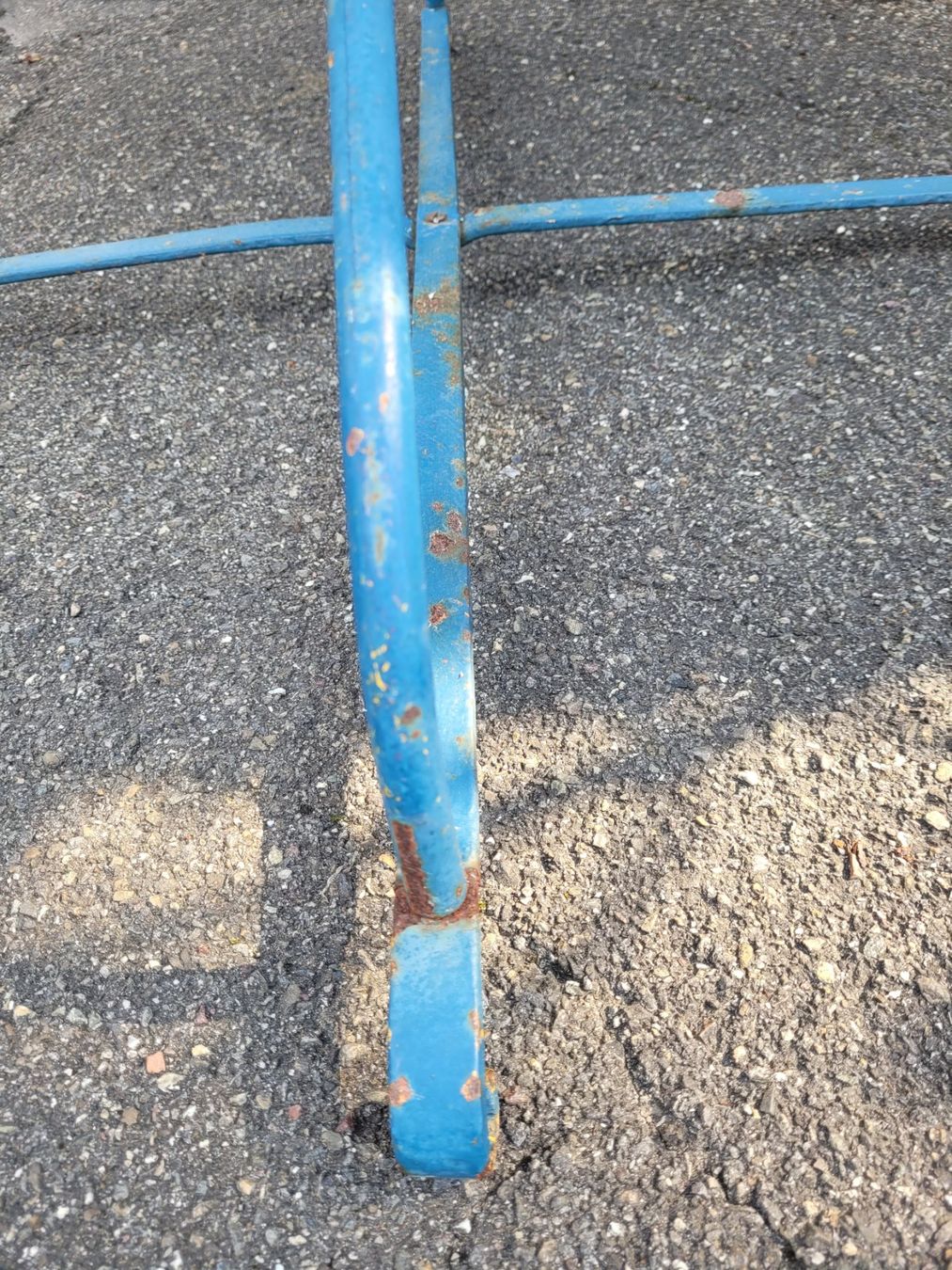 Tische: Gartentisch blau, vintage, 40er 50er – Gebraucht aus Wettingen von XYZName 5