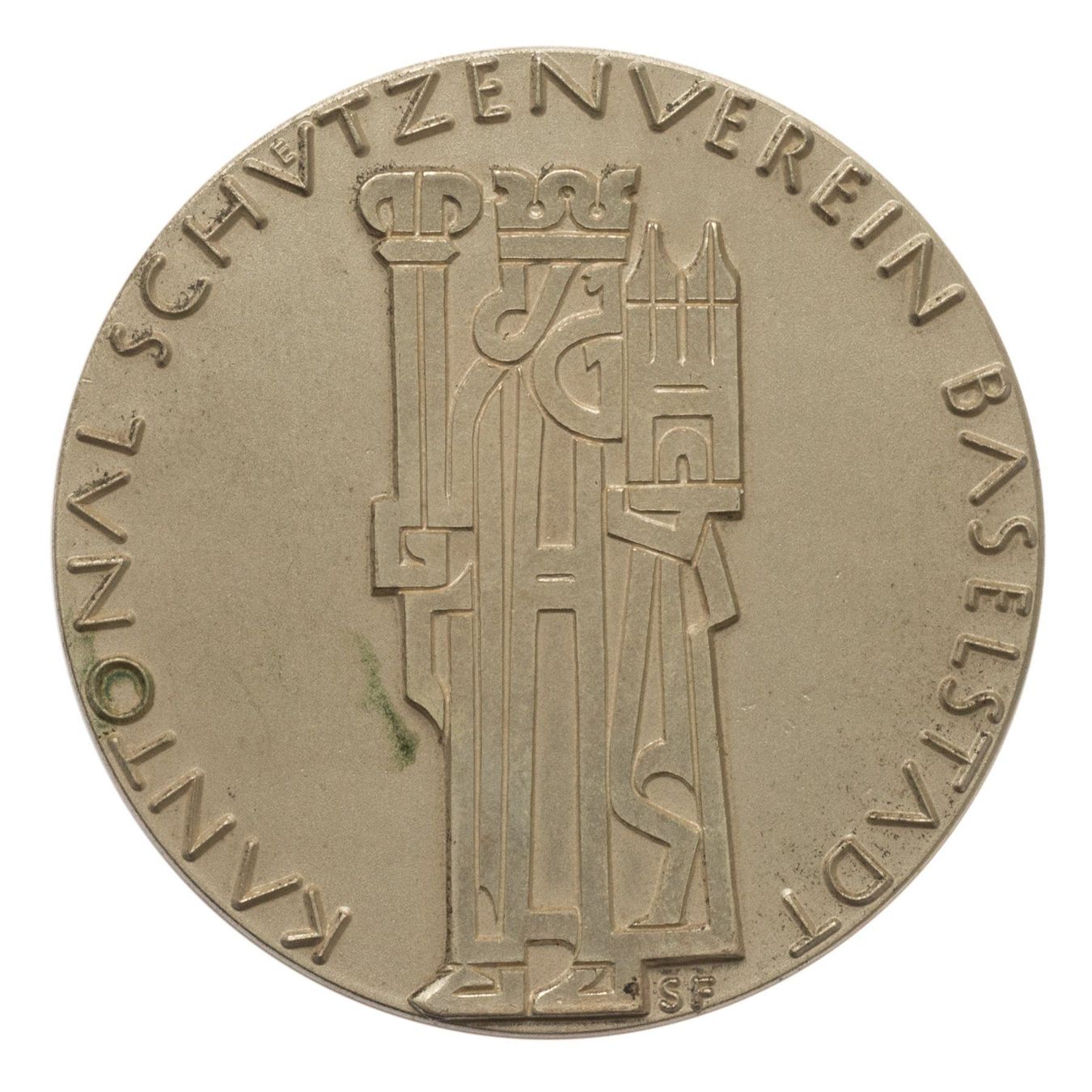 Medaglie: Schützenmedaille Baselstadt – Usato da Rotkreuz venduto da Swiss-Coins