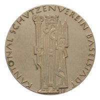 Schützenmedaille Baselstadt