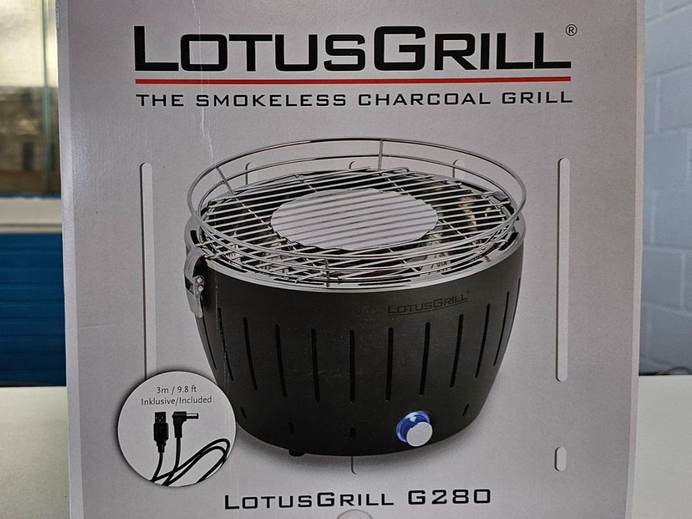Lotusgrill Grills: Lotus Grill Holzkohletischgrill Original Ø 29cm – Neu und originalverpackt aus Koppigen von Mail-House 6