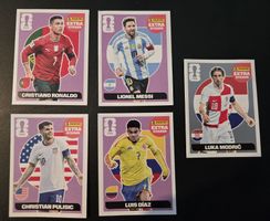 Panini EXTRA Sticker 2026 Ronaldo Messi Modrić Pulisic Diaz