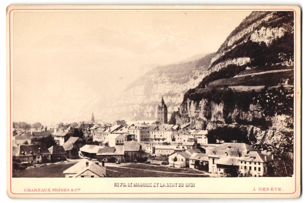 Fotografie & Manifesti: Fotografie St. Maurice, Vue générale e – Usato da Berlin venduto da bartko-reher