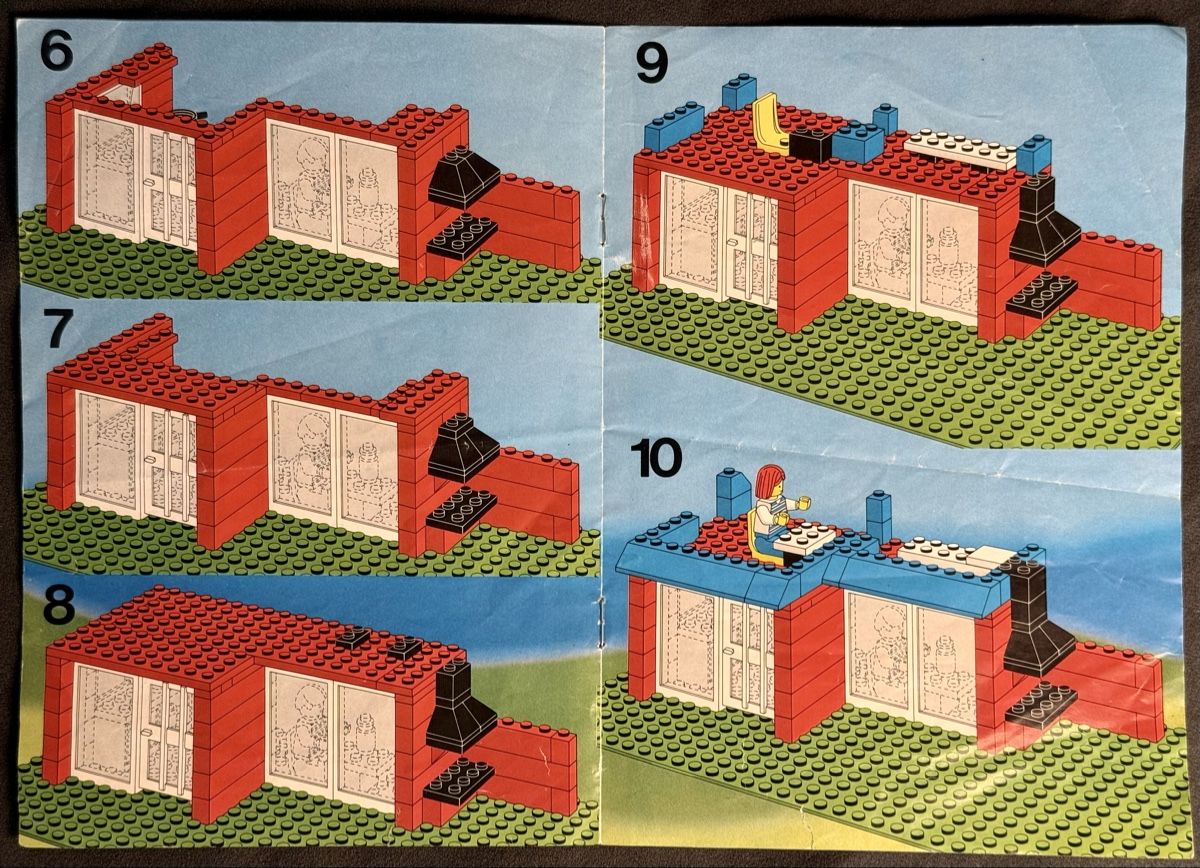 Lego Giocattoli: Lego 6370 Weekend Home (instructions only) – Usato da Bellinzona venduto da CRS-LRT 1