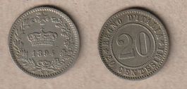 Königreich Italien, 20 Centesimi 1894