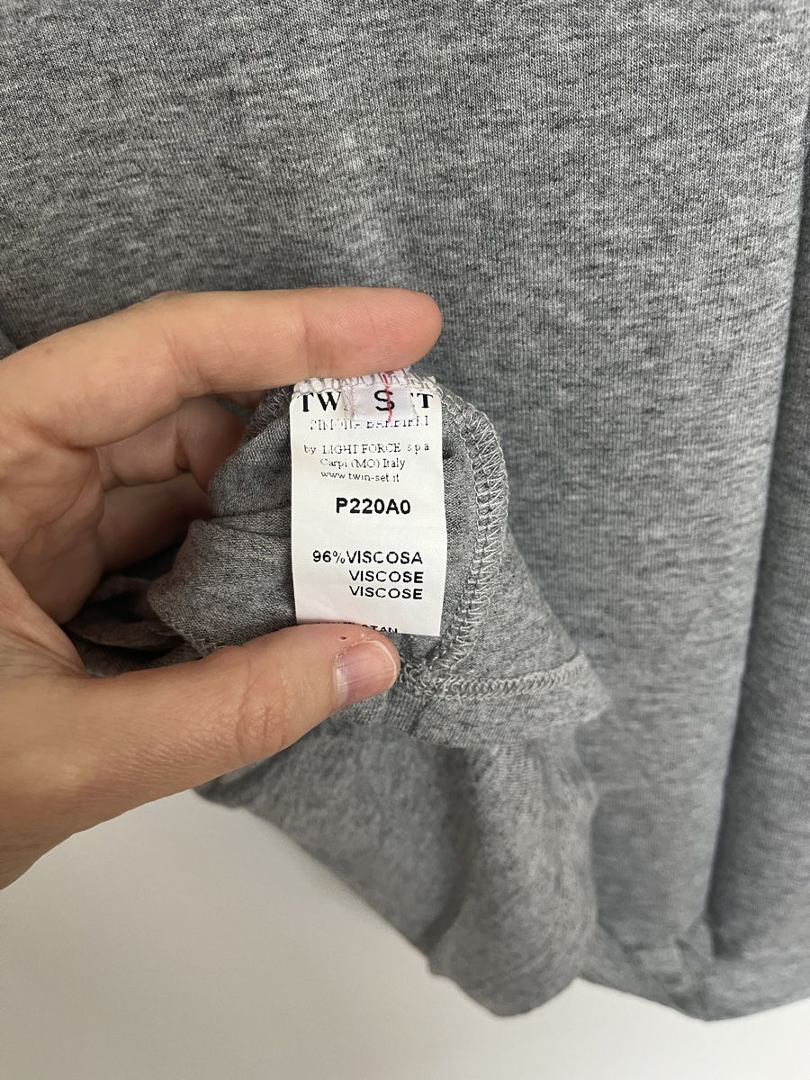 Twinset Top: Top Twin-Set grey 🌸 size S – Nuovo (secondo la descrizione) da Bern venduto da val_kw6s 3
