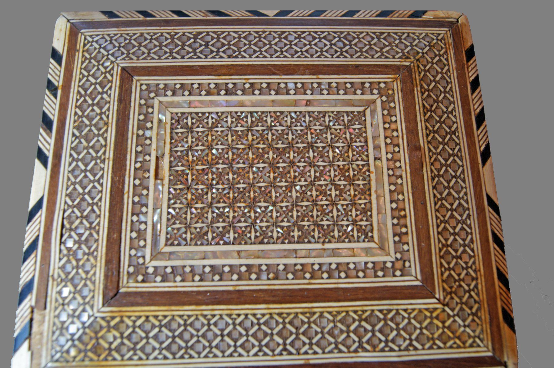 Portagioie: Orientalische Prunkschatulle Zigarettenschachtel Intarsien – Usato da Geroldswil venduto da ARTEFACTO 6