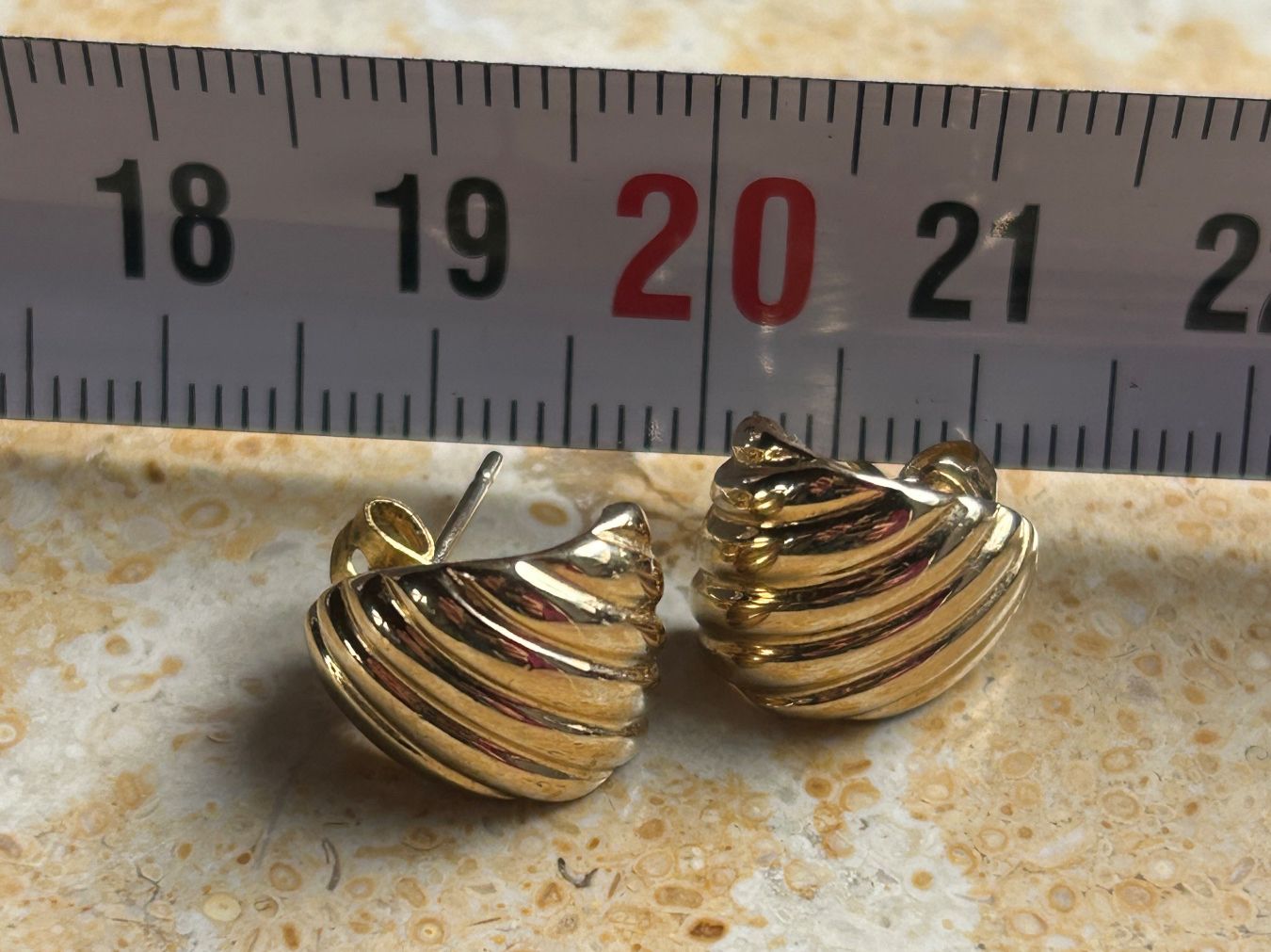 Orecchini pendenti & Orecchini a lobo: Elegante Ohrenringe, vergoldet Elegant – Usato da Dittingen venduto da Bijoubelle 4