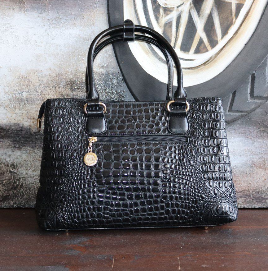 Borse: Handtasche im Kroko-Look – Nuovo e nell'imballaggio originale da Menziken venduto da kadasa 1