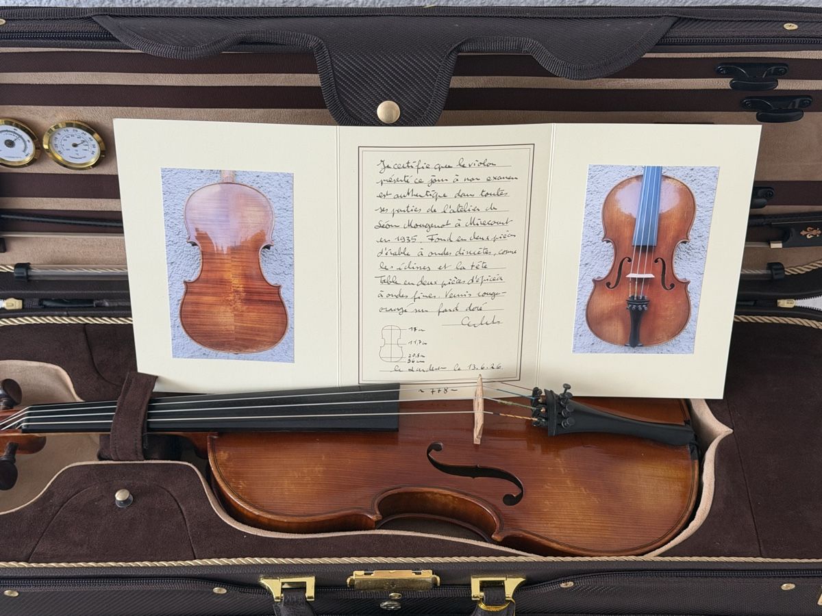 Strumenti musicali: Violon Léon Mougenol 1935 Mirecourt – Usato da Bassecourt venduto da 59.00chf 9