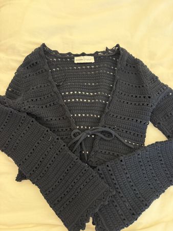 Strickjacke Bershka schwarz Grösse S guter Zustand