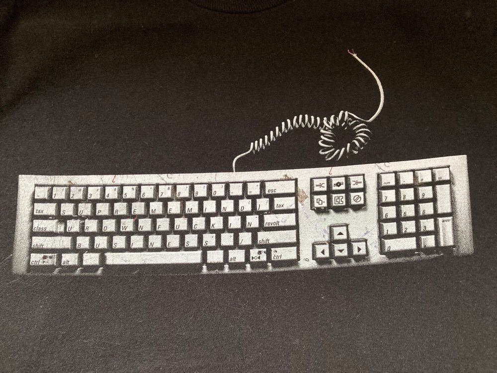 Keyboard 2024 tee supreme