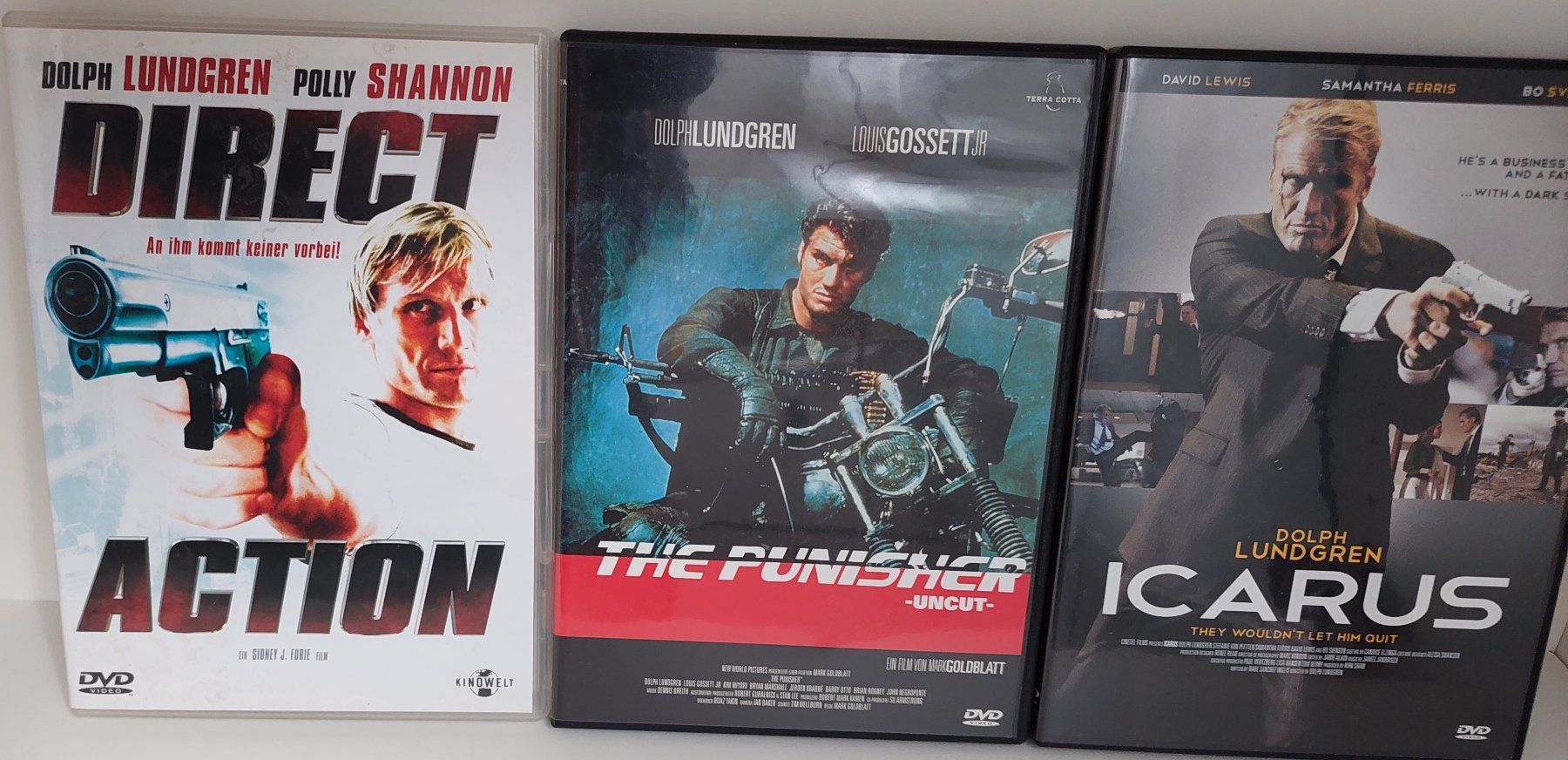 Tutti i DVDs: 3 DVD mit Dolph Lundgren – Usato da Münchenbuchsee venduto da mummeli