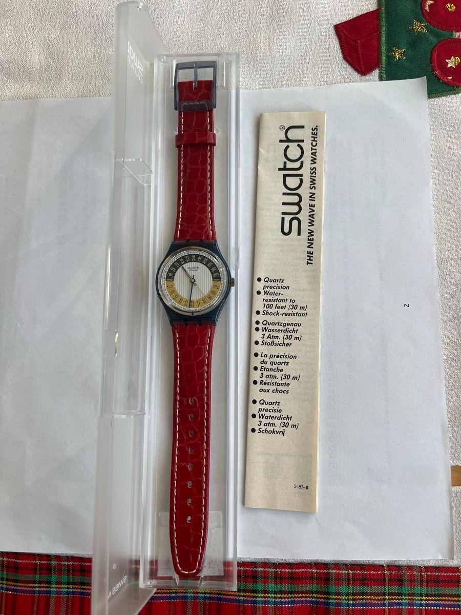 Swatch Orologi: Swatch 24 Stunden Zifferblatt – Nuovo (secondo la descrizione) da Lohn-Ammannsegg venduto da Maledi 1