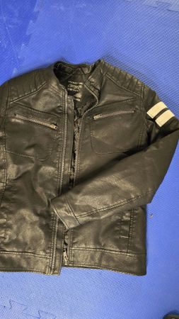 Kinder Kunstlederjacke, Grösse 158/164, Top Zustand